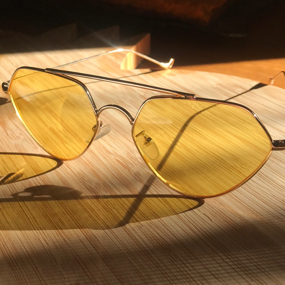 Pentagon glasses